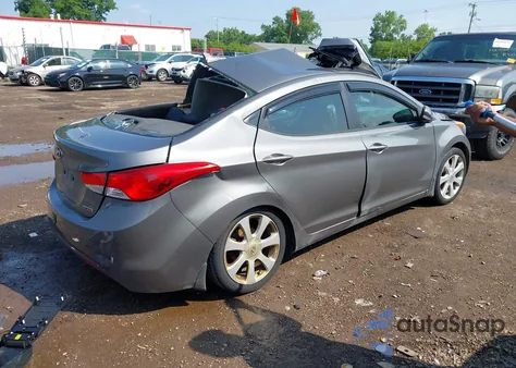 2013 Hyundai Elantra Gls/Limited из США, поврежденный, VIN 5NPDH4AE4DH231455